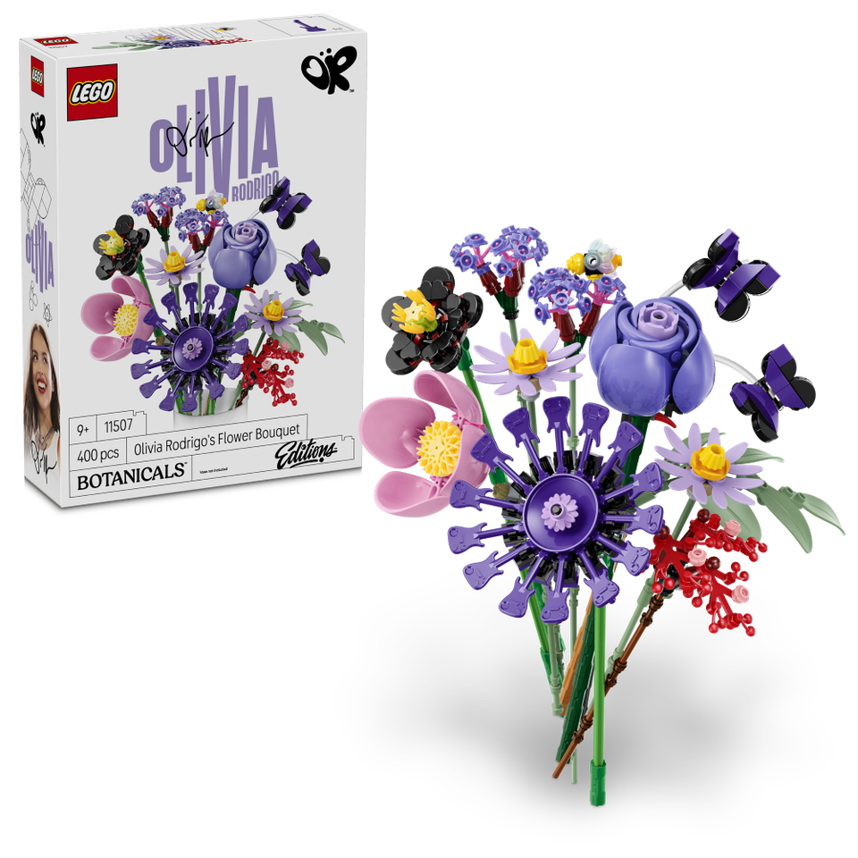 lego olivia rodrigo bouquet